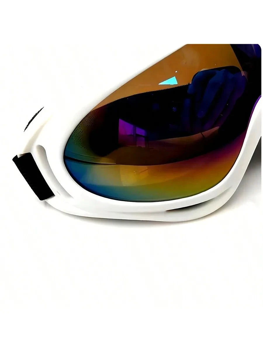 1pc Large Frame Polarized Ski Goggles For Men And Women, Windproof Snowproof UV Protection Anti-Fog Snowboard Goggles For Outdoo