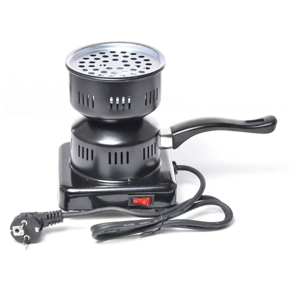 600W Electric Stove Charcoal Burner Coal Heater Shisha Hookah Heating Coal Lighter Stove for Portable Detachable BBQ Party Tool