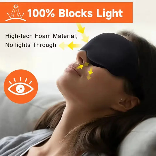Sleeping Mask Eyepatch Blindfold Light Travel Eye Mask for 3D Sleeping Mask Slaapmasker Night Sleep Patch Portable Eyemask Pad