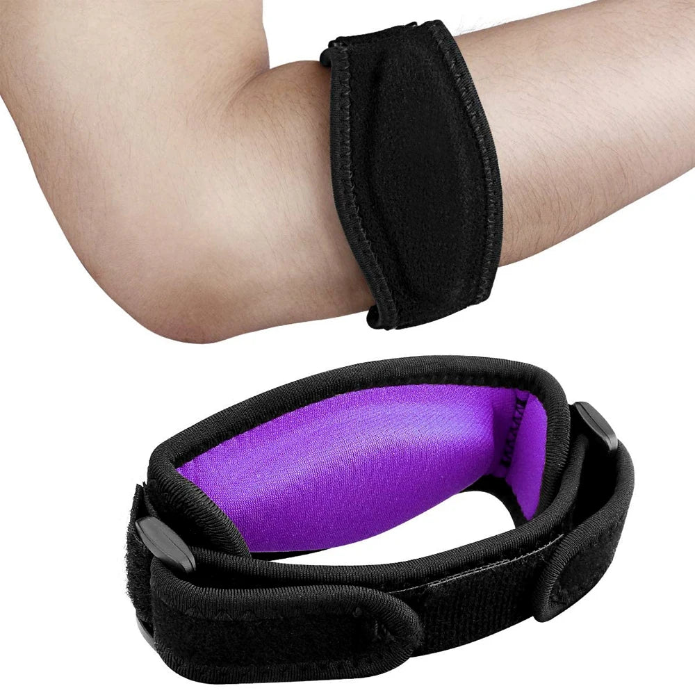 1Pcs Adjustable Elbow Support Basketball Tennis Golf Elbow Strap Elbow Pads Lateral Pain Syndrome Epicondylitis Braces Sports
