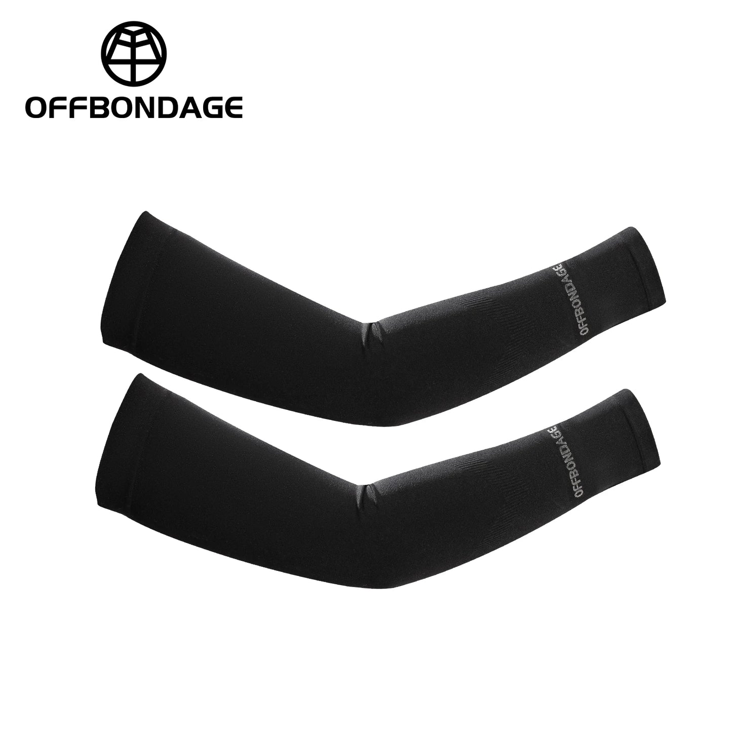 OFFBONDAGE Ice Silk Bicycle Sleeves Cycling Arm Protection Outdoor Sun UV Summer Breathable Protect Sports MTB Road Bike Sleeves