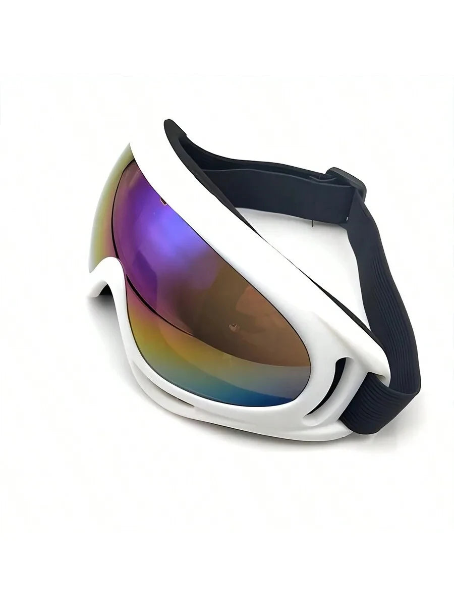 1pc Large Frame Polarized Ski Goggles For Men And Women, Windproof Snowproof UV Protection Anti-Fog Snowboard Goggles For Outdoo