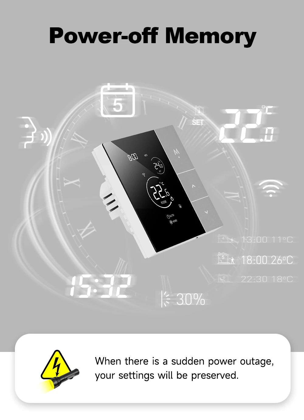 WiFi Thermostat Tuya Smart Home Thermoregulator For Boiler/Electric/Underfloor Heating Temperature Controller Alice Alexa Google