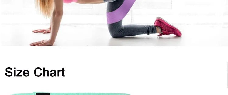 Fabric Resistance Hip Booty Bands Glute Thigh Elastic Workout Bands Squat Circle Stretch Fitness Strips Loops Yoga Gym Equipment