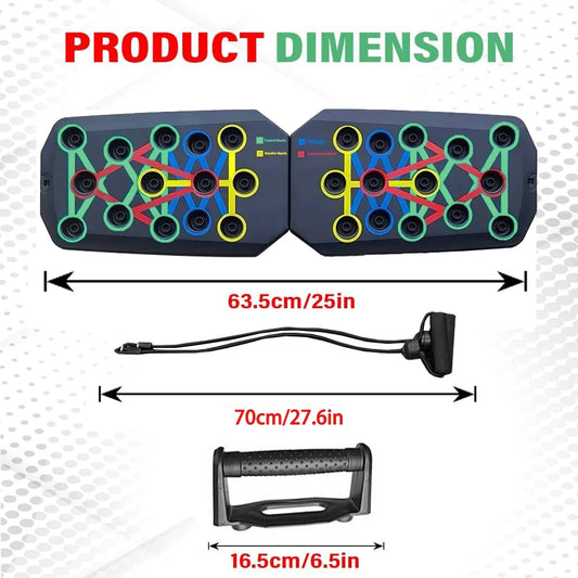 Push-up Plate Men's Practice Pectoral Muscle Multi-functional Bracket Push-up Auxiliary Artifact Home Fitness Equipment