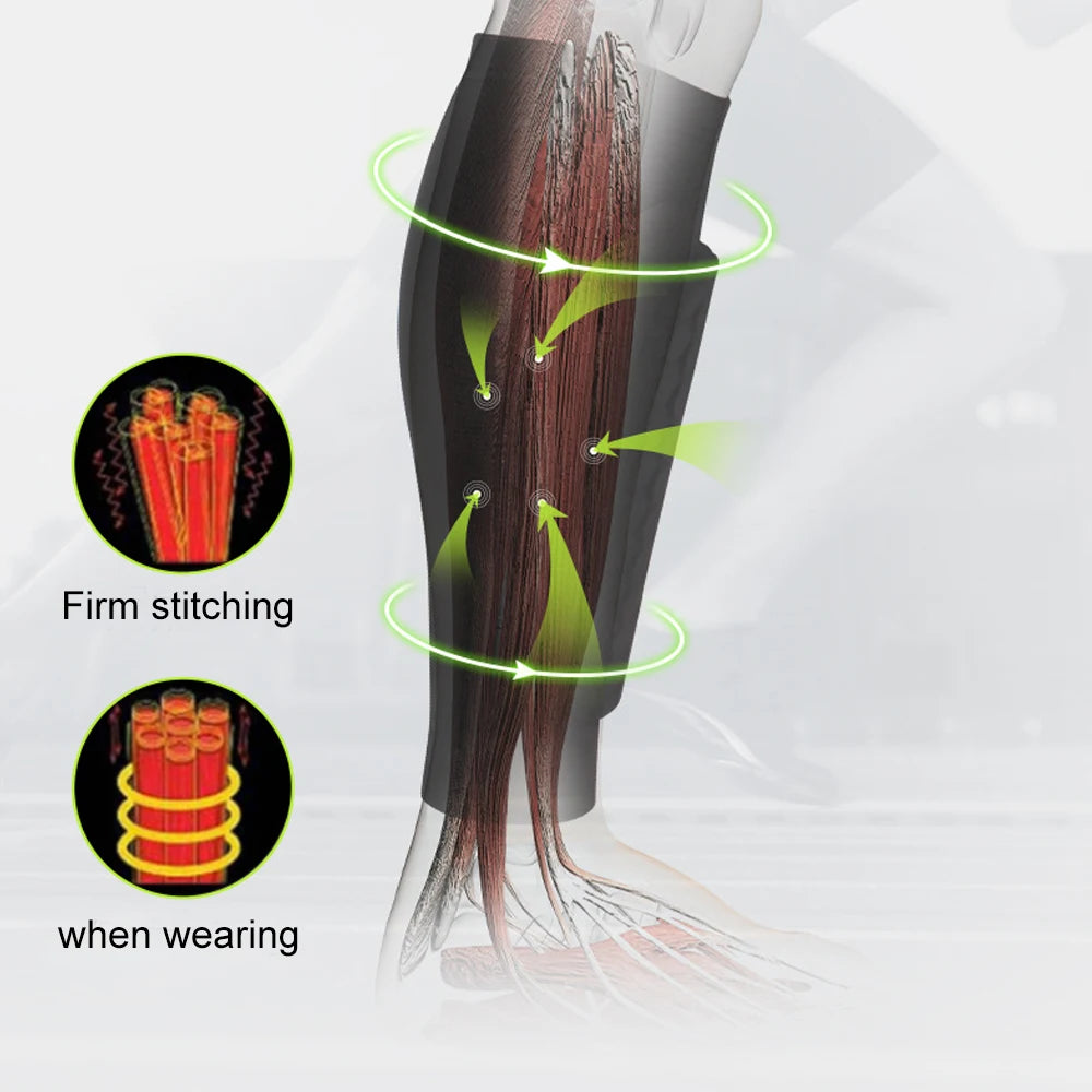 Sport Calf Compression Sleeves Leg Sock Running Cycling Leg Warmers Runners Shin Splint Varicose Vein Pain Relief