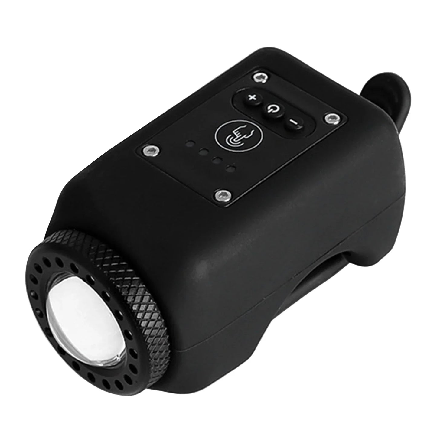 Mountain Bike Electronic Horns Bell With LED Light Rechargeable High Brightness LED Handlebar Lamp For Children's Bike