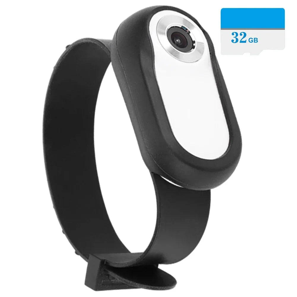 HD 1080P Wireless Collar Camera No WiFi Required Dog Cat Pet Collar Camera with Video Record Mini Body Camera for Indoor/Outdoor