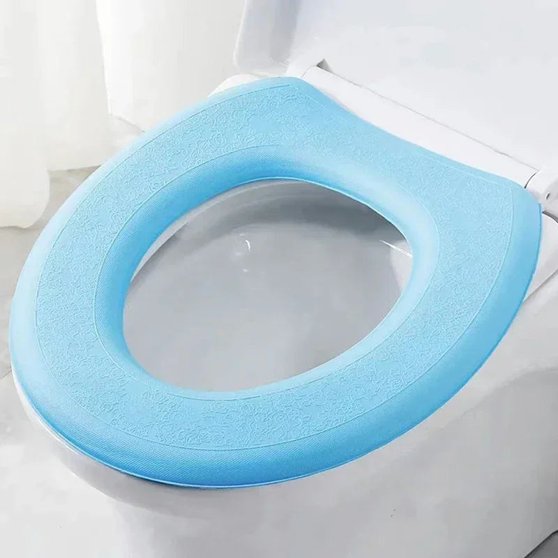 O-shape Toilet Seat Cover Washable Closestool Mat Toilet Cover Accessories