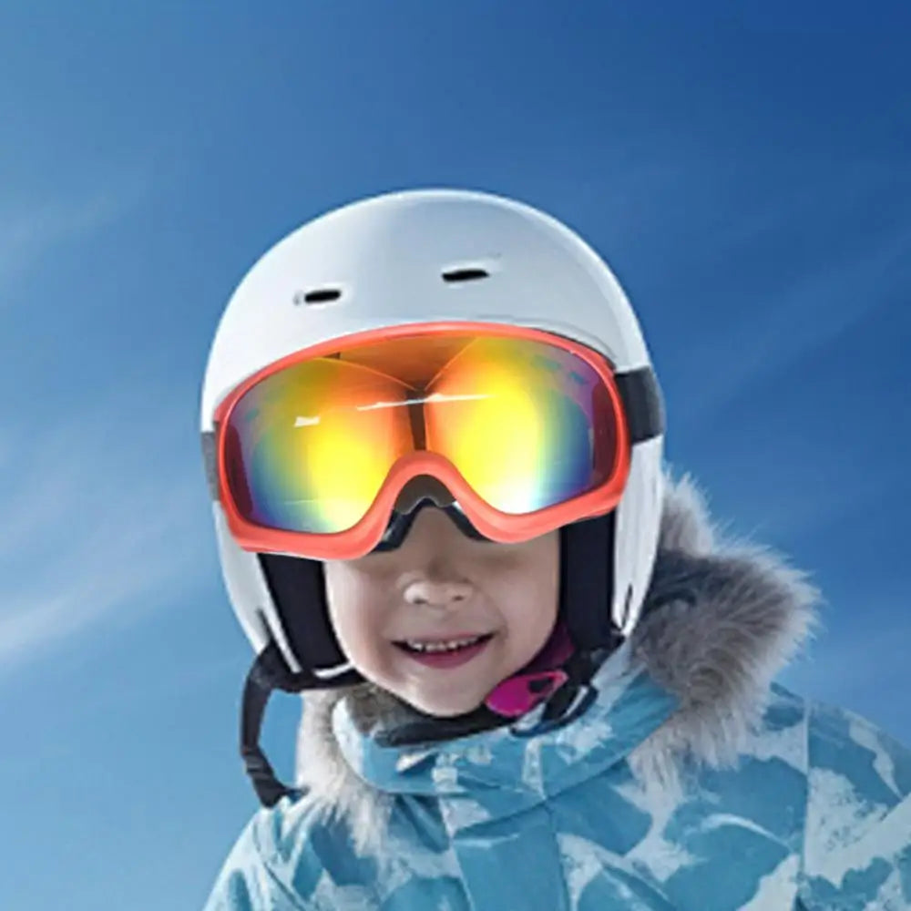 Snowboard Goggles For Youth Anti-Fog Ski Goggles Snowboard Goggles Soft Snow Goggles Skiing Goggles For Children Boys Girls