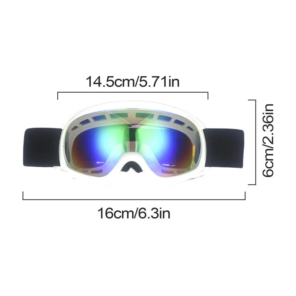 Snowboard Goggles For Youth Anti-Fog Ski Goggles Snowboard Goggles Soft Snow Goggles Skiing Goggles For Children Boys Girls