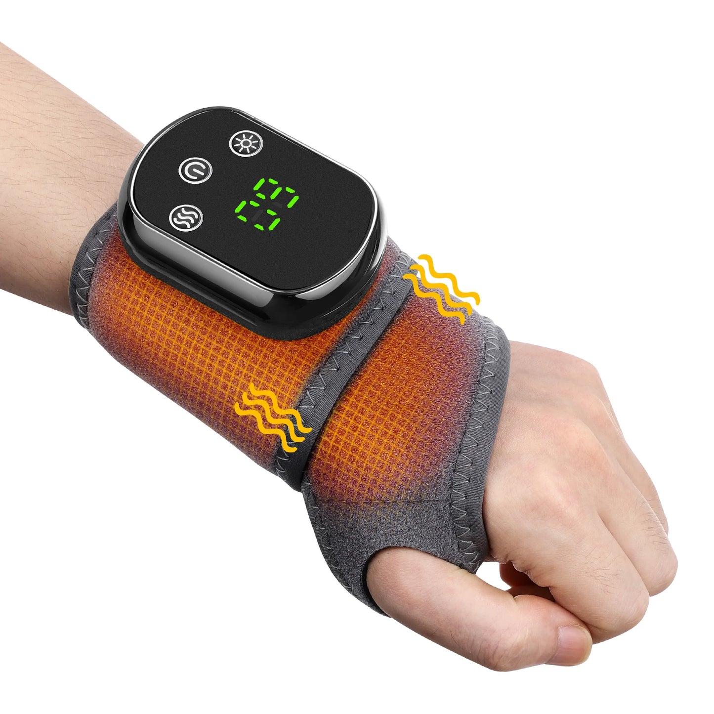 Electric Ankle Protector Ankle & Wrist Massager Foot Brace Hot Compress Vibration Ankle Support Guard Band Muscle Relaxation
