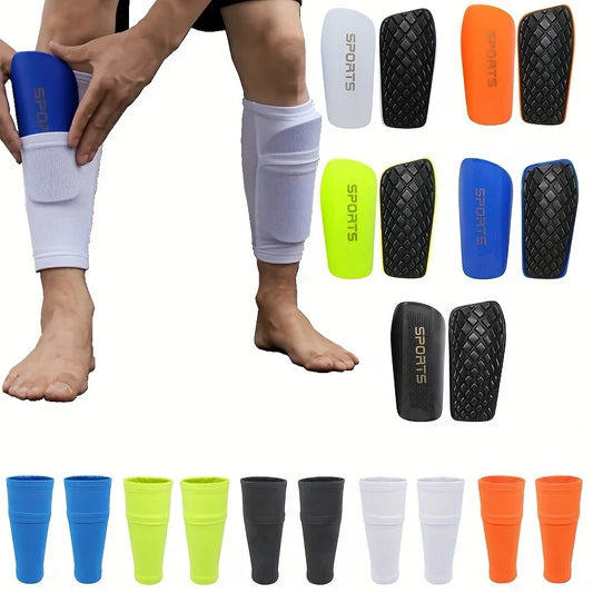 Sports Football Shin Guard Football Foot Guard Full Package Fixed Drop Resistant Elastic Breathable Suitable For Men And Women