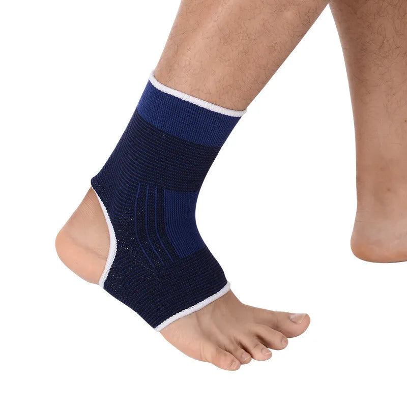Adjustable Ankle Support Compression Ankle Brace Protector for Running Soccer Basketball Nylon Knitted Gym Bandage Ankle Strap