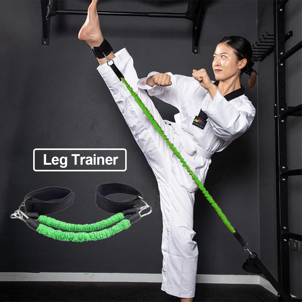20LB-80LB Thicken Latex Gym Rubber Pull Rope Resistance Band Fitness Training Trainer Taekwondo Kick