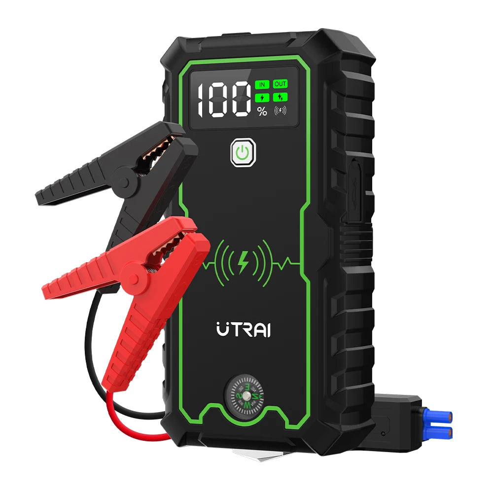 UTRAI Power Bank 2500A Jump Starter Portable Charger Car Booster 12V Auto Starting Device Emergency Car Battery Starter