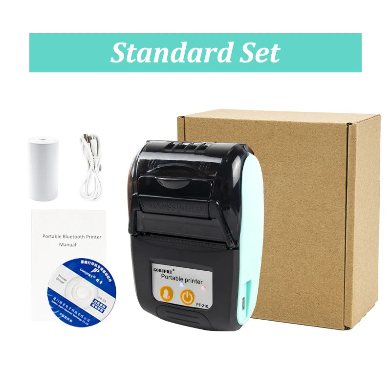 Mini Receipt Printer Portable, Bluetooth, Ticket ,Bill Receipt, POS, iOS/Android