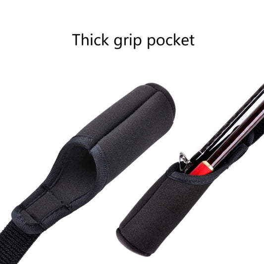 Fishing Rod Socks Srtap Fishing Pole Sleeves Belt Rod Protector Adjustable Rod Cover Protector For Fishing Rod Tube-Case