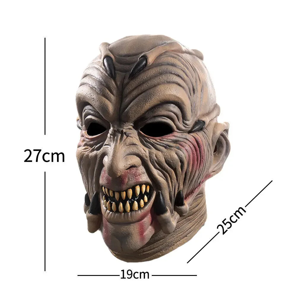 2023 Masks Cosplay Jeepers Creepers Scary The Bat People Monster Masks Halloween Mask Latex for Adult Christmas Props