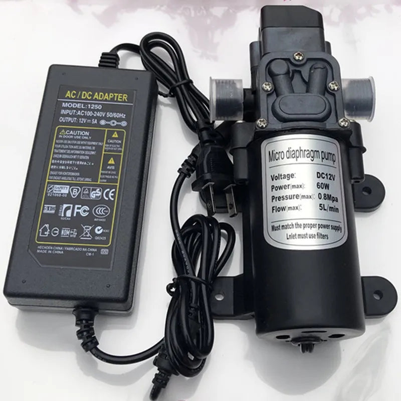 A29 Outdoor Misting Cooling System 12V Water Pump Kit Fog Nozzle For Greenhouse Garden Patio 8M -18M Timer Smart Irrigation Kits