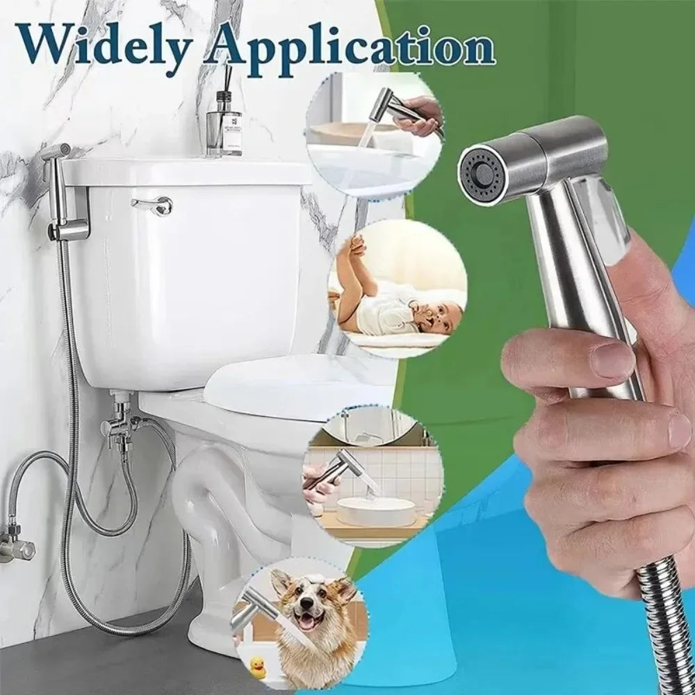 Xiaomi Sprayer Gun Hand Protable Toilet Bidet Holder Handheld Faucet Home Bathroom Shower Head Self Cleaning Universal 2025 New