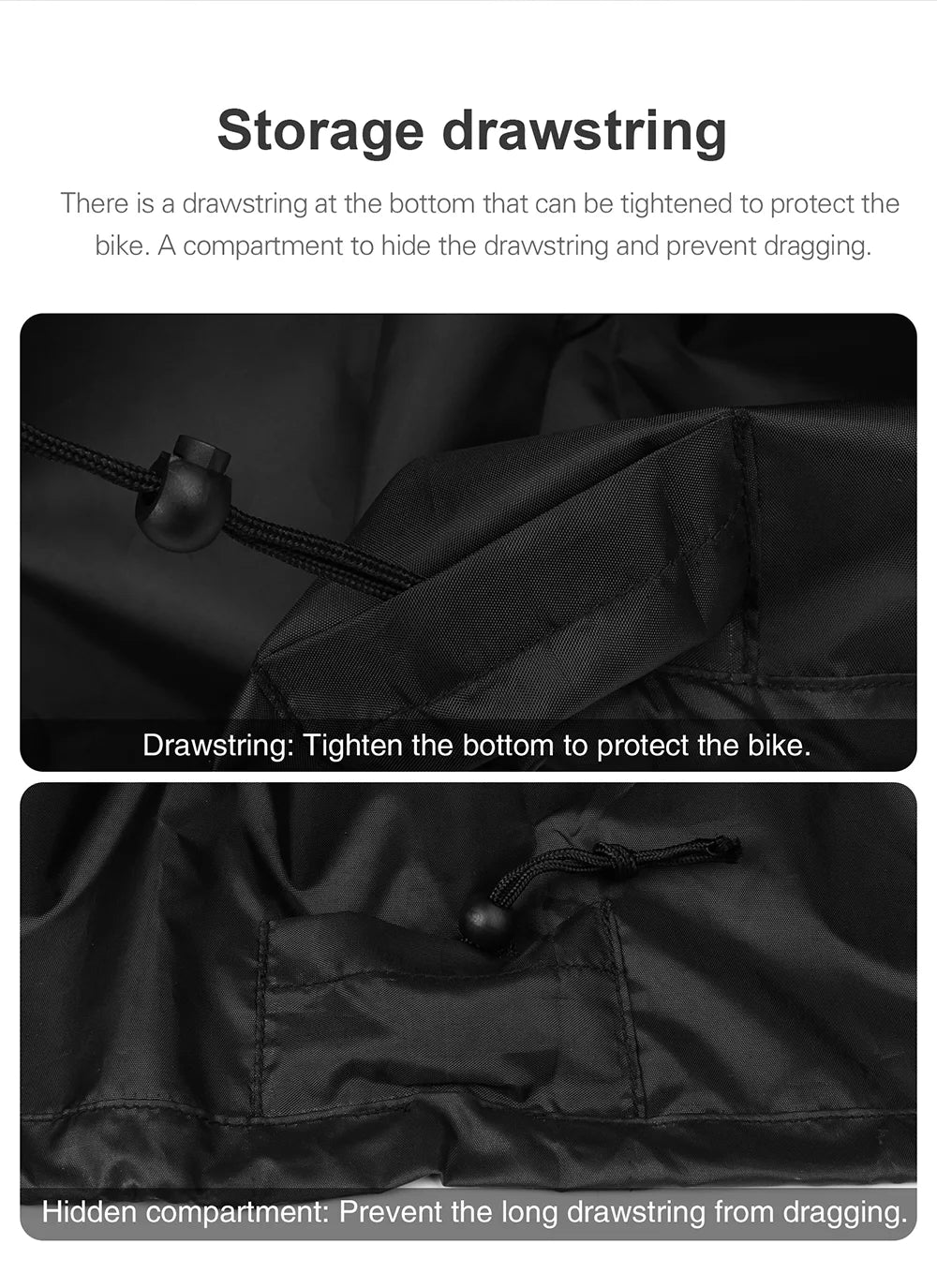 Rhinowalk Road Bicycle Storage Bag Cover Portable Fits 27.5" And below MTB/700C Road Bike Light Bike Travel Carry Shoulder Bag