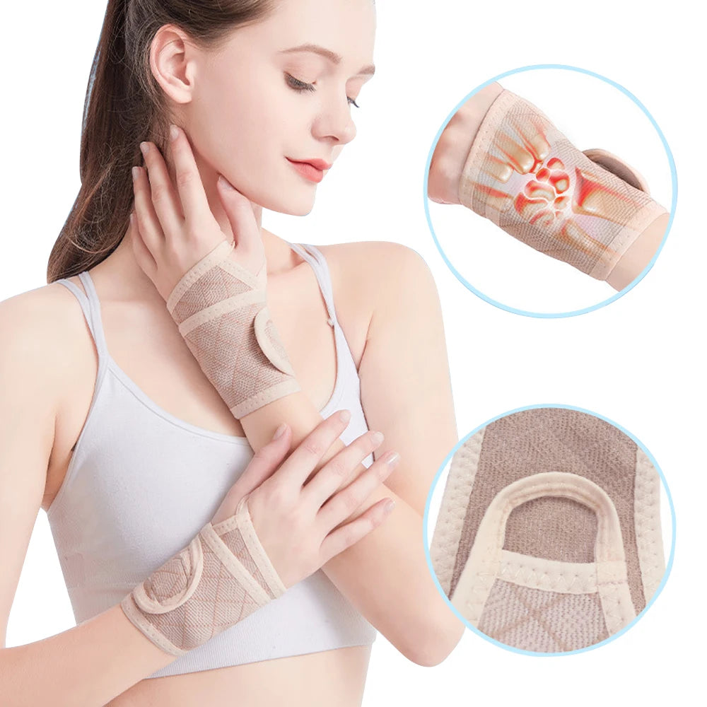 1 PCS Sports Professional Wrist Protector Arthritis Protection Support Sleeve Breathable Elastic Glove Wrist Protector Men Women