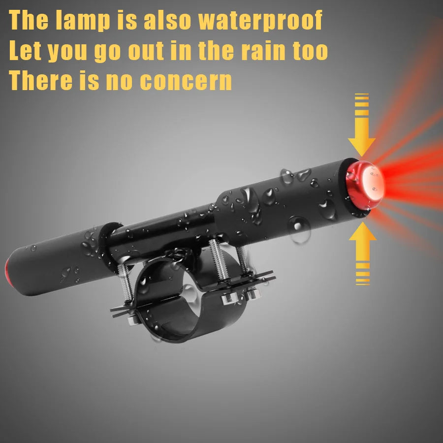 LED Headlight For Xiaomi M365 /Pro Electric Scooter Zoomable 1200mAh Battery USB Rechargeable 150LM XM-L T6 LED Light Front Lamp