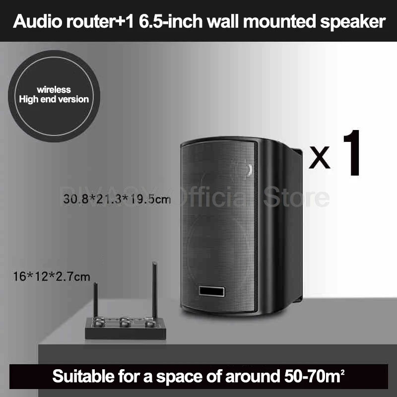 50W 8.5 Inch Bluetooth Speaker Audience High Power Speaker Amplifier Smart Sound Box High Fidelity Home Cinema for TV PC Desktop