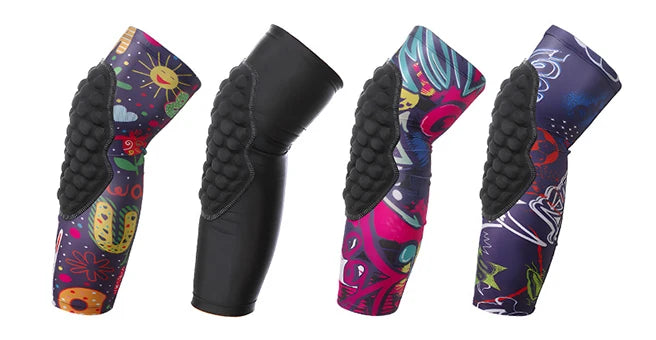 1Pair Youth Children Sports Anti-Collision Knee Pads Elastic Breathable Knee Support for Cycling Basketball Football Skateboard