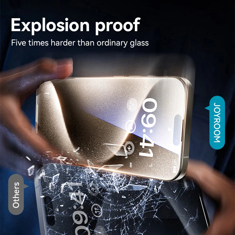 Joyroom Private Glass For iphone 16 15 14 13 ProMax Screen Protector Anti-spy Tempered Glass For iPhone Privacy Screen Protector
