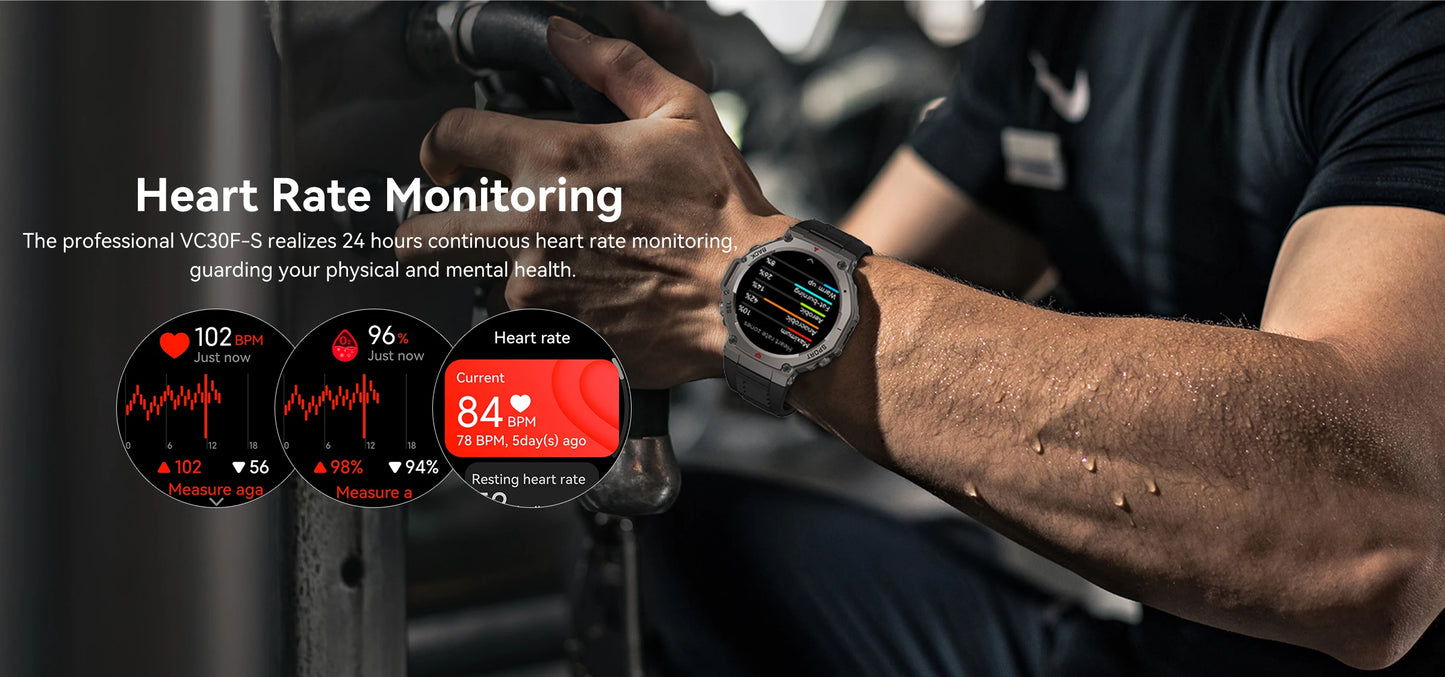 New T-Rex3 GPS Smart Watches 2025 for Xiaomi IOS Military Smartwatch Men 10ATM Waterproof 170 Sport Modes Built-in GPS BT Call