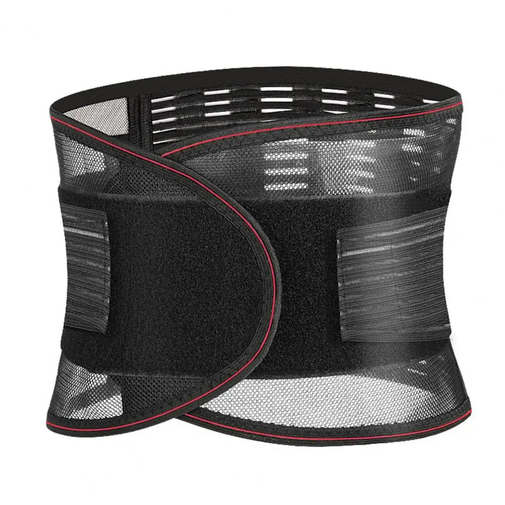 Support Belt Protection Belt Breathable Mesh Lumbar Protector with Dual Adjustable Straps for Fitness Support Sports Accessories