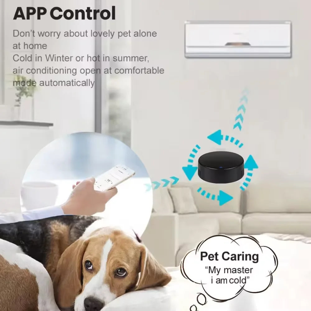 Tuya WiFi RF IR Remote Control 433MHz Smart Life APP Voice Control Smart Home Infrared Controller ALL TV Support Alexa Google
