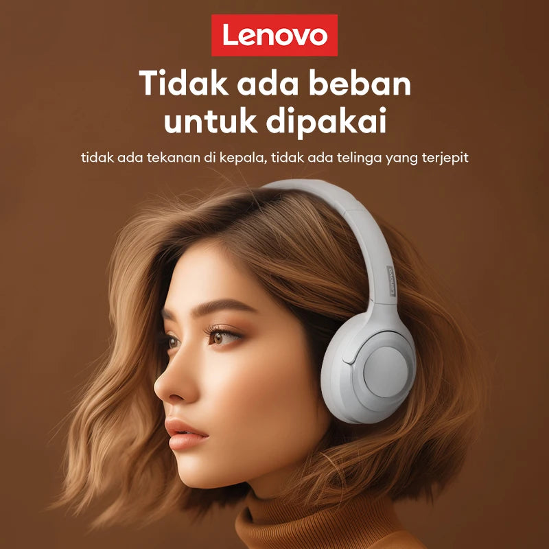 Original Lenovo TH54 Wireless Bluetooth 5.4 Earphones Long Battery Life Wearing Headphone HIFI Level Sound Quality Music Headset
