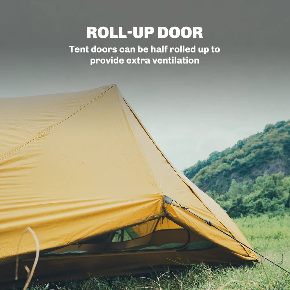 Fire-Maple Tropics Ultralight Backpacking Tent 2 Person 20D Waterproof Easy Setup Hiking Mountaineering Cycling Trekking 1.95KG