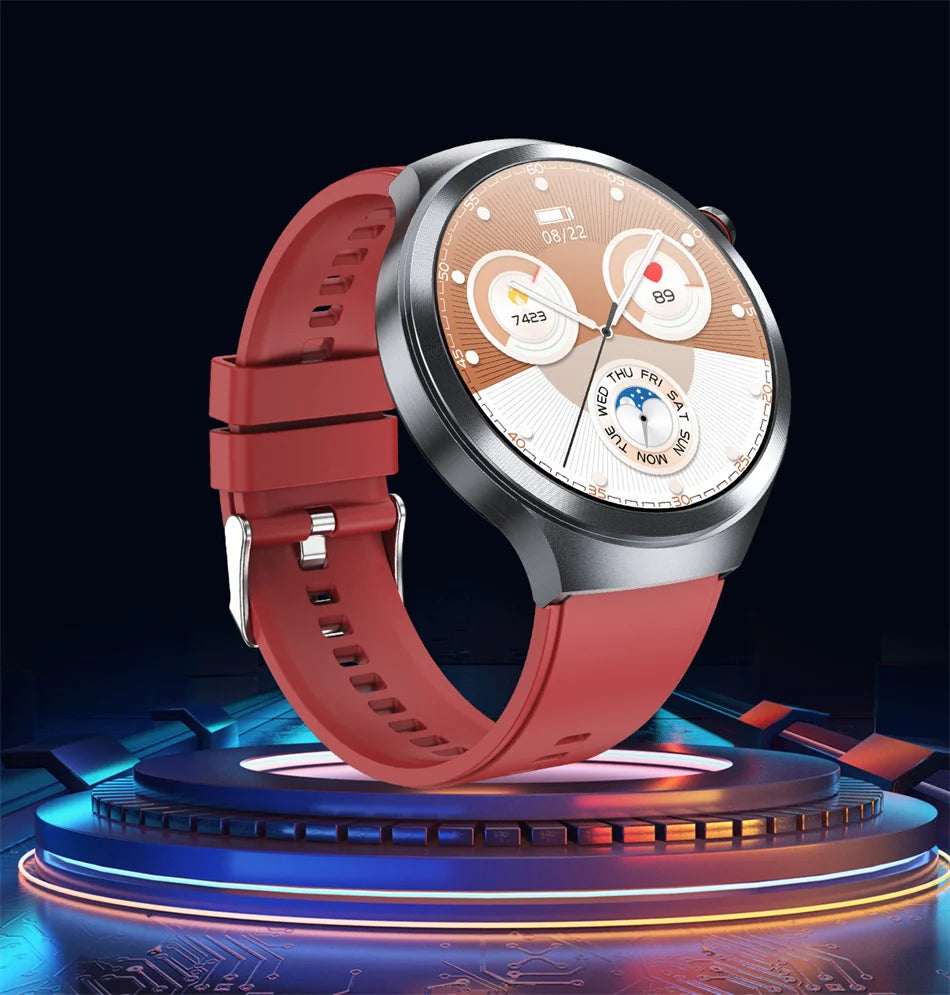 2025 New For HUAWEI Uric Acid Blood Pressure Blood oxygen Body Analysis Smart Watch ECG+PPG Clock Bluetooth call Smart watch Men