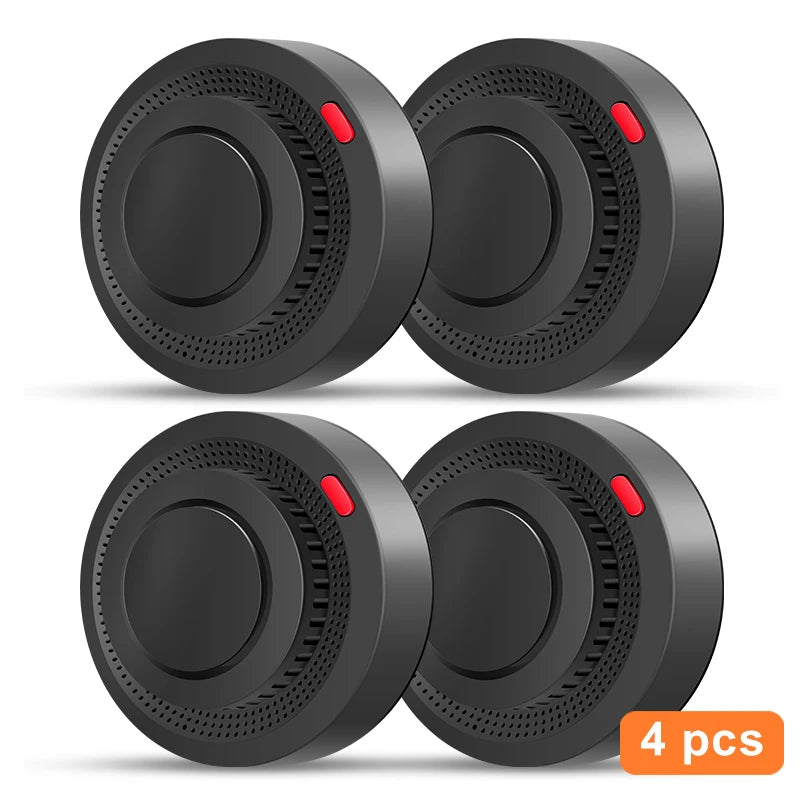 Tuya Smart WiFi Smoke Sensor Fire Protection Smoke Detector 85dB Sound Security System Firefighters Smartlife APP ControlSmoke DetectorsGoWisse.com