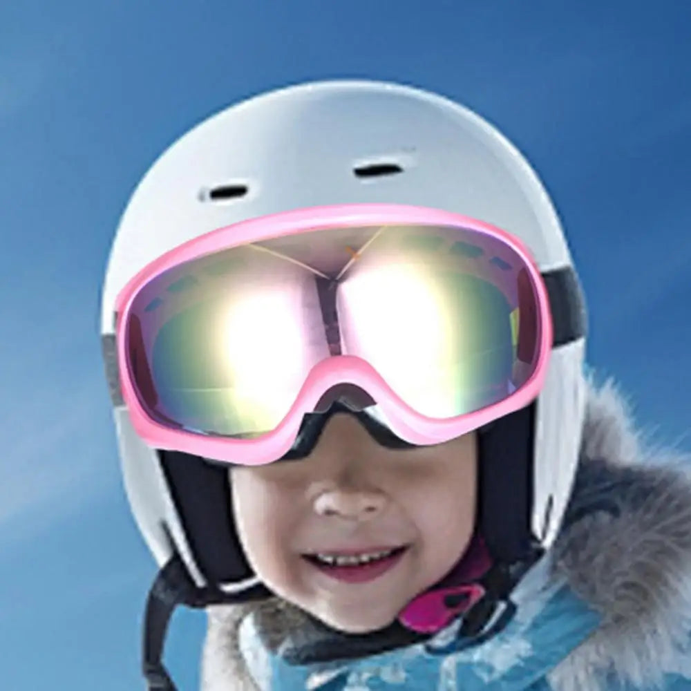 Snowboard Goggles For Youth Anti-Fog Ski Goggles Snowboard Goggles Soft Snow Goggles Skiing Goggles For Children Boys Girls