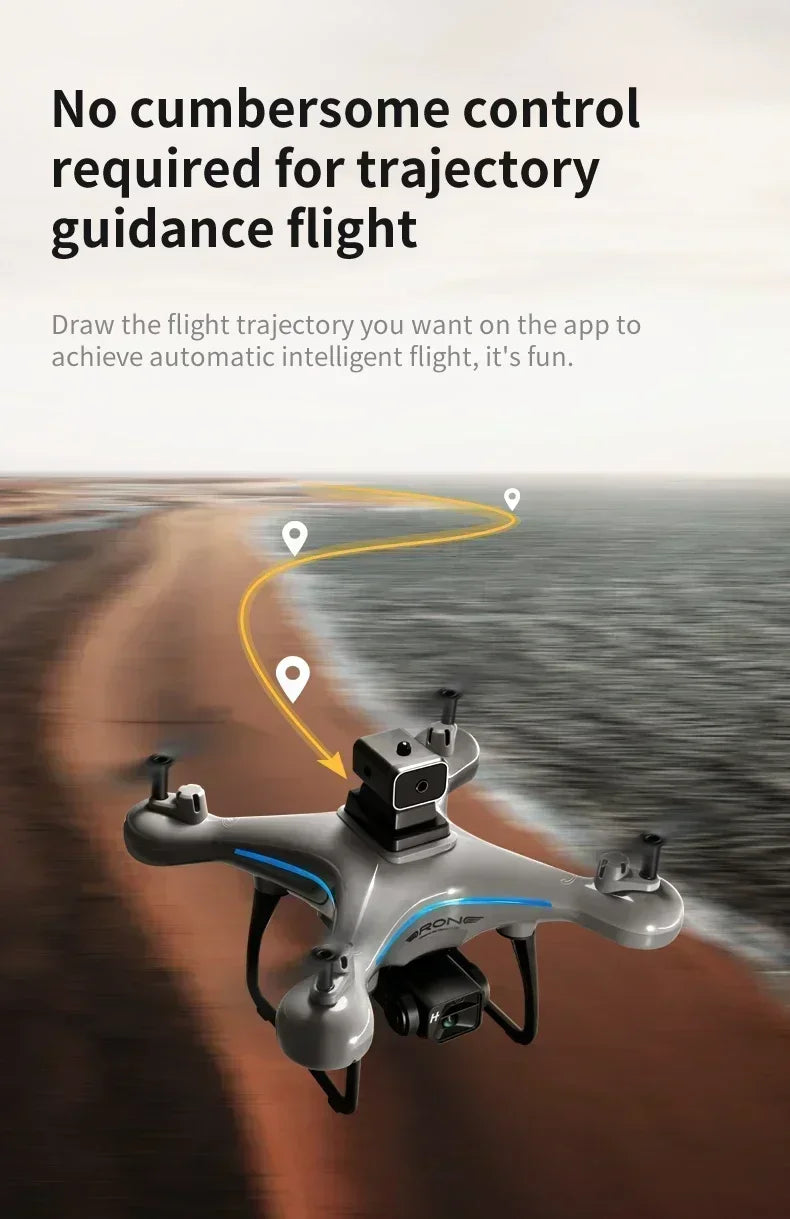 2025 KY102 Drone 8K Professional Dual Camera Brushless Quadcopter Obstacle Avoidance Optical Flow Aerial Drone RC 10000M