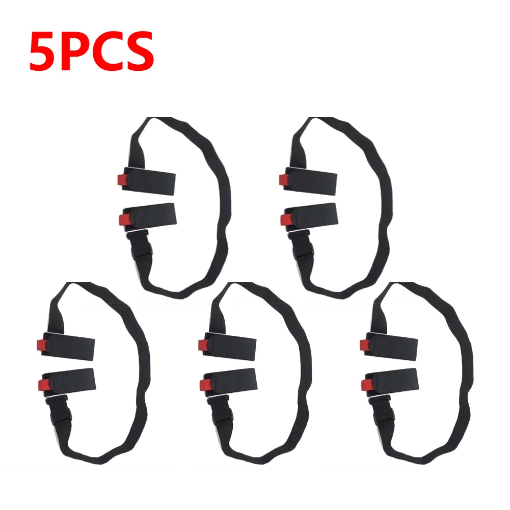 Ski and Pole Carrier Strap Adjustable Ski Shoulder Carrier Strap Portable Ski Holder Straps Skiing Accessories