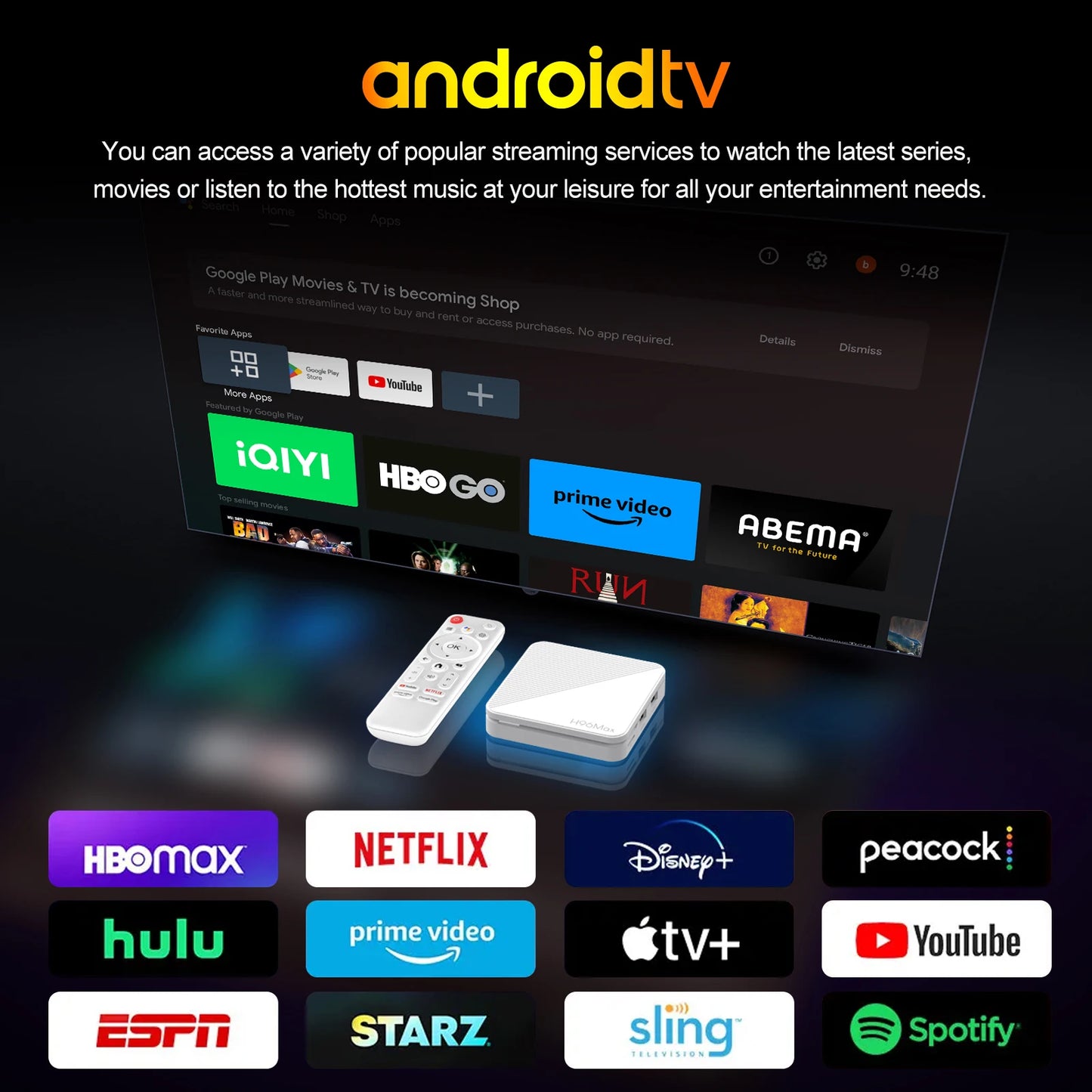Newest H96 MAX H313 Smart TV Box Android 14 2GB 8GB 16GB Wifi6 BT 4K HD Google Voice Media Player AV1 Set Top BoxStreaming & Home Media PlayersGoWisse.com