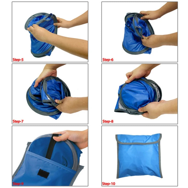 Beach Headrest Sunshade Tent UV-protecting Sunshelter Automatic Opened Portable Outdoor Camping Sunshade Tent For Adults Kids