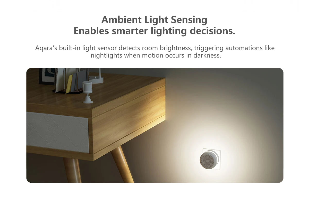New Aqara Motion Sensor Smart Human Body Sensor Body Movement Wireless ZigBee Gateway Smart Home for Alexa Mijia Apple Homekit
