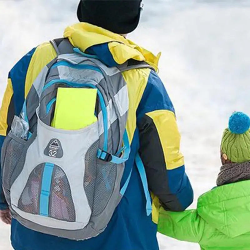 Outdoor Winter Sports Snow Sled Portable Foldable Snowboards Skiing Board With Handle For Children Sledge Snow Skiing Accessory