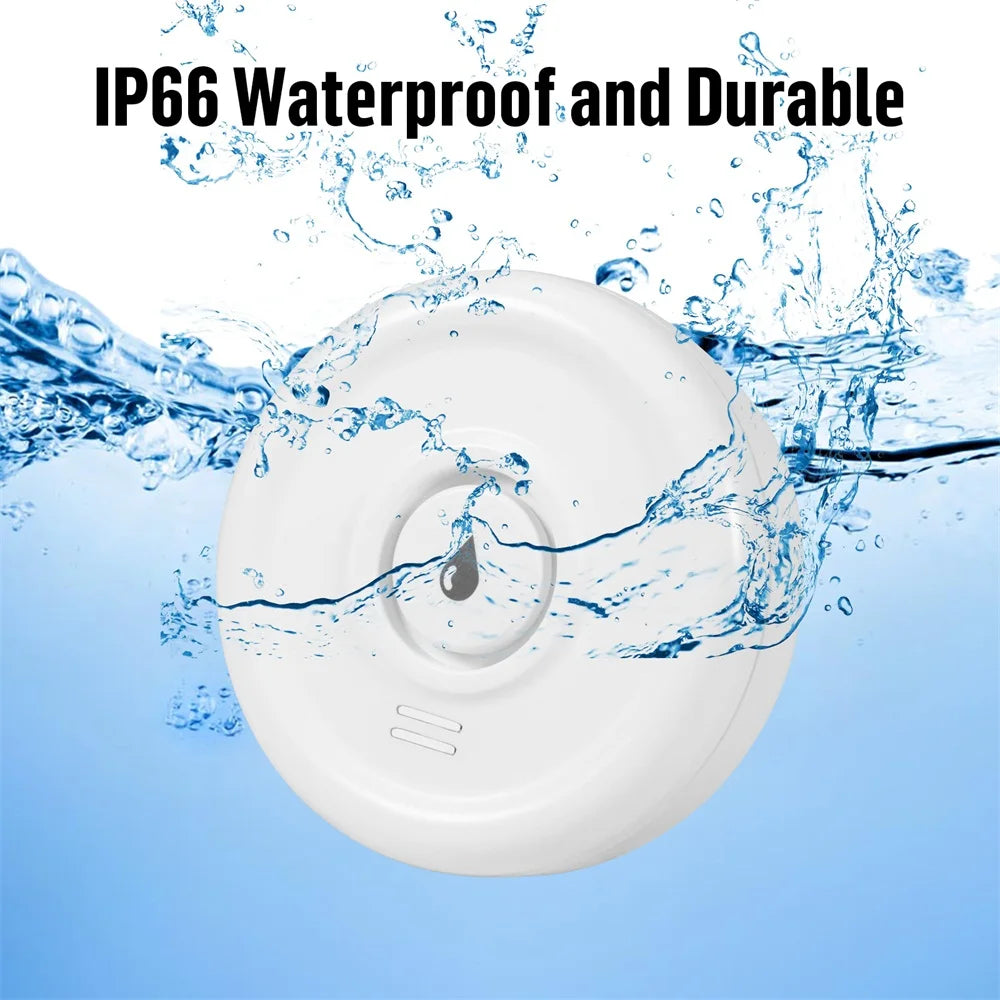 Fuers Water Leakage Detector Smart Home Alarm Tuya Smart Water level Sensor Home Alarm System Water Leak Security Alarm System