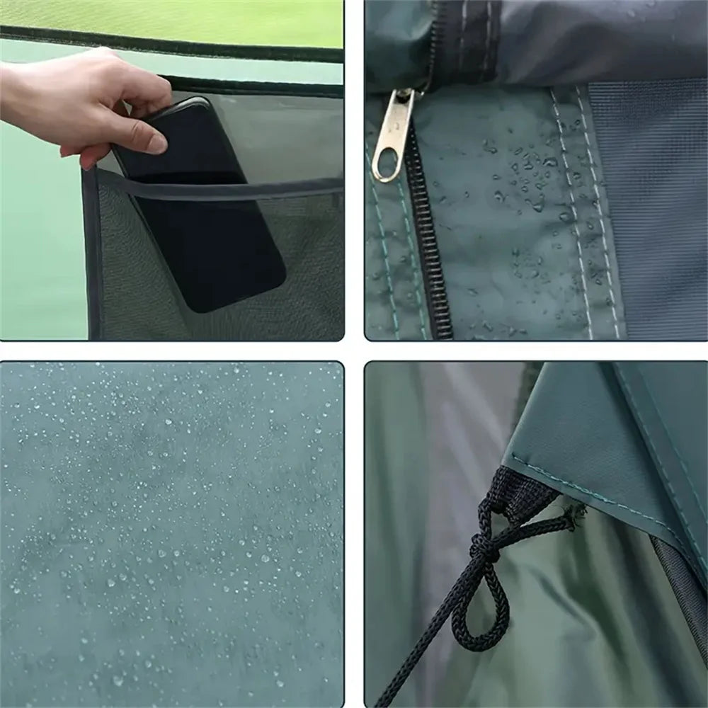 5-8 People Quickly Open Fully Automatic Pop-up Tent, Waterproof Camping Boat Tent, Portable Outdoor Tent For Travel