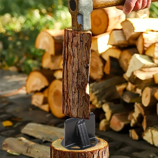 Splitter for Wood Cast Iron Wood Splitter Hand Cutter Kindling Racker Manual Log Splitter Wedge for Campsite & Home
