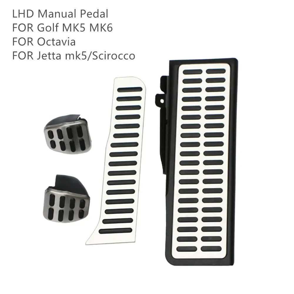Car Pedals for Volkswagen Golf 5 6 MK5 MK6 Scirocco CC Passat B6 B7 Shara Tiguan for Jetta Mk6 Touran Vento Rabbit