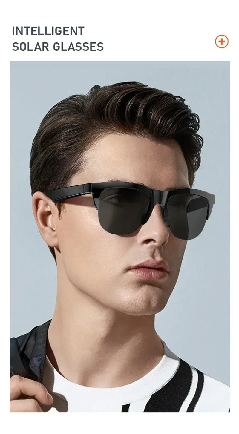 Xiaomi MIJIA Smart Sunglasses Glasses Waterproof Anti-UV Bluetooth Call Outdoor Sports Headphones HIFI Blue Light For Men Women